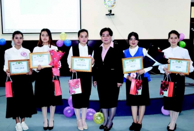 ТАЛАБА ҚИЗЛАР МАҲАЛЛАДА ТАРҒИБОТ ИШЛАРИ ОЛИБ БОРМОҚДА