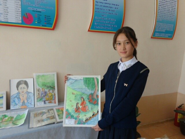 Орзулари осмон қизалоқ