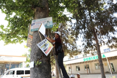 &quot;ДАРАХТГА НАФАС БЕРИНГ!&quot;