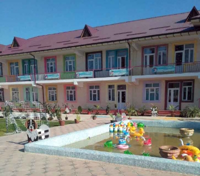 Избоскан туманида иккита янги боғча фойдаланишга топширилди