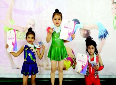 Вилоятимиз гимнастикачи қизлари ғолиб