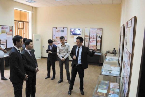 Қирғизистон Бирлашган ёшлар ташкилоти вакиллари вилоятимизда бўлди