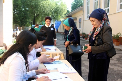 Маҳалла раиси қайта сайланди