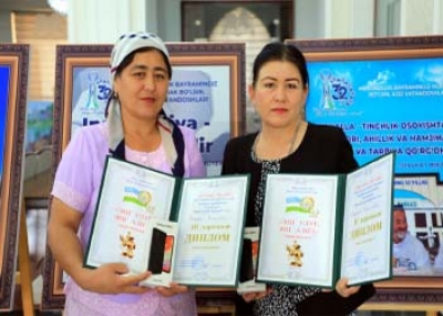 Энг яхши ижодкорлар эътироф этилди