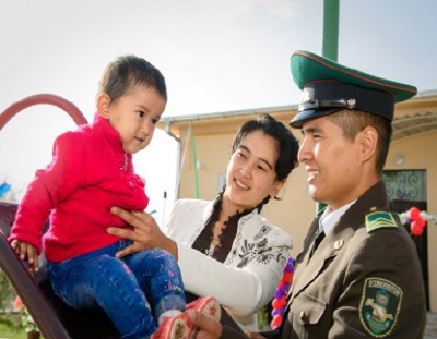 Ҳарбийларнинг оила аъзоларига эҳтиром кўрсатилди