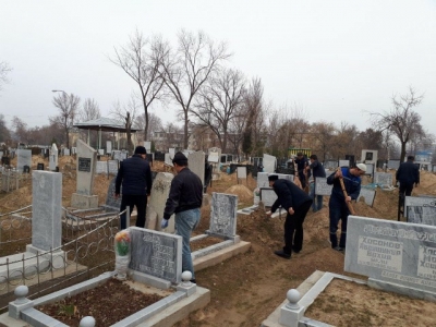 ҚАБРИСТОНЛАР ОБОДЛИГИ - АЖДОДЛАР ХОТИРАСИГА ҲУРМАТ БЕЛГИСИ